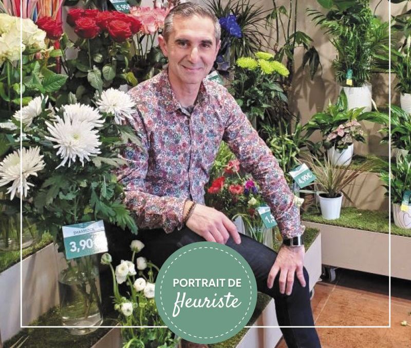 Christian-Jacques, franchisé Le Jardin des Fleurs de Morlaix et Guipavas