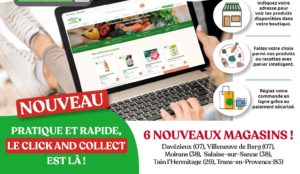 Six autres magasins Les Comptoirs de la Bio proposent le Click & Collect