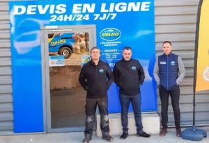 Patrick Devillaire et Laurent Barbero, multi franchisés Delko à La Fare-les-Oliviers