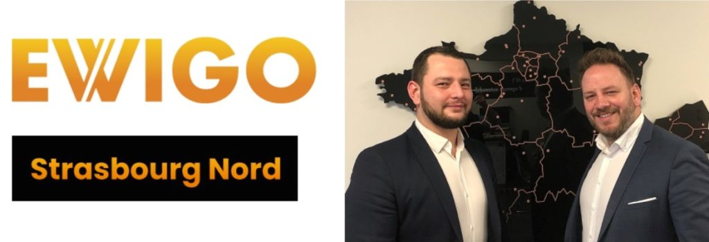 Stephen Arnould et Ludovic Hecky, franchisés Ewigo à Hoeheim