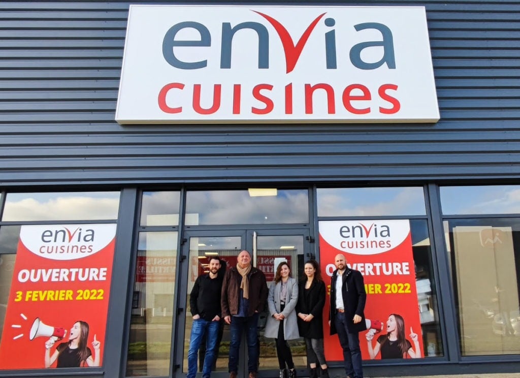 Le réseau Envia Cuisines s’implante au Mans