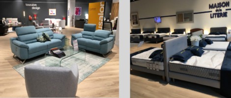 Première ouverture 2022 pour Tousalon et Maison de la Literie