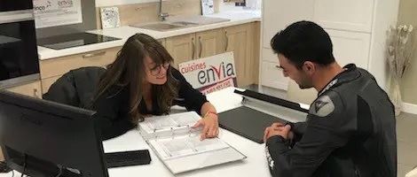 Envia Cuisines réalise les projets de ses clients en 3 étapes simples