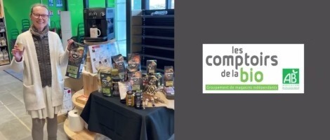 Nouvelle ouverture pour Les Comptoirs de la Bio à Saint-Aubin-Celloville