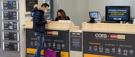 Easy Cash inaugure un nouveau corner en collaboration avec Cora