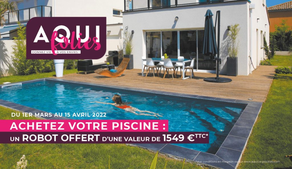 Le réseau Aquilus Piscines et Spas lance les Aquifolies !