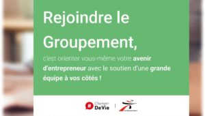 Le Groupement Les Mousquetaires au Salon de la franchise à Paris