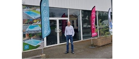 En reconversion professionnelle, il rejoint le réseau Aquilus Piscines et Spas !
