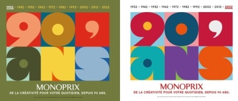 Monoprix lance une nouvelle campagne pour fêter ses 90 ans !