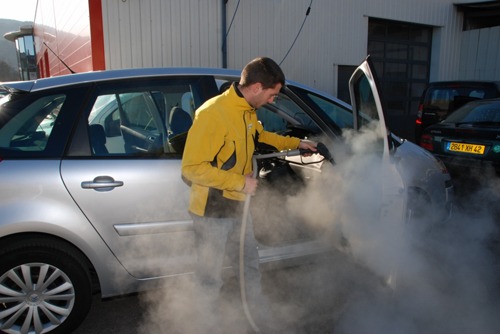 Réseau Auto Nettoyage, vapeur haute pression