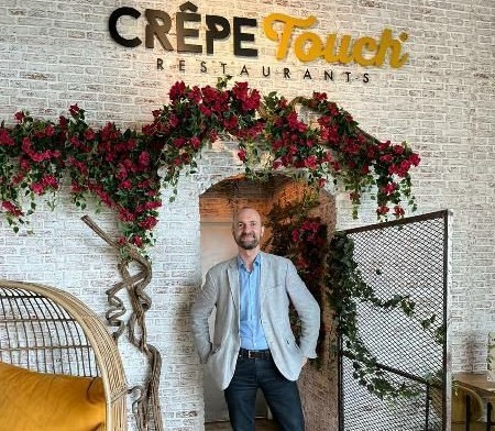 Francis Grenier, nouveau directeur de franchise Crêpe Touch