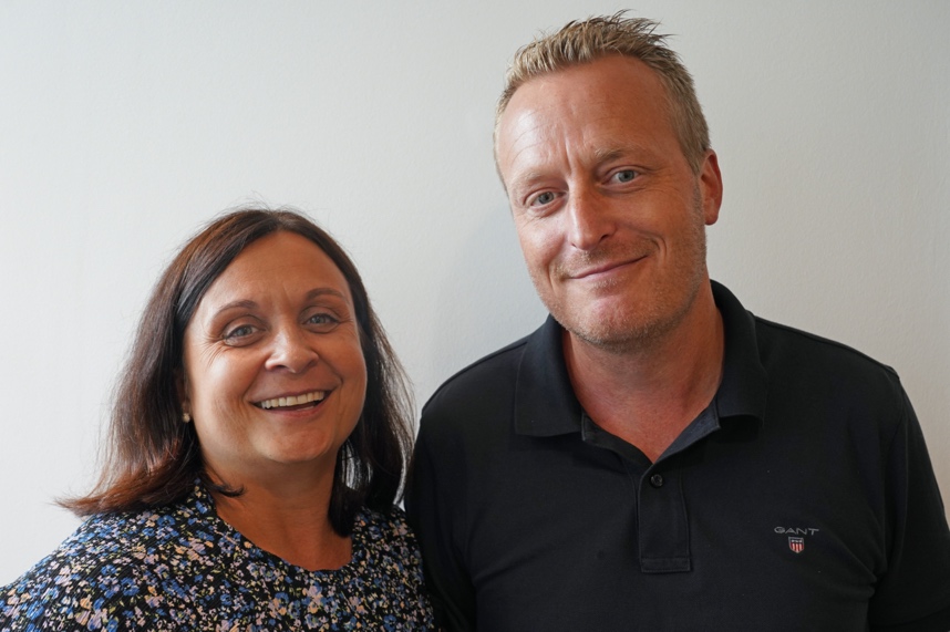 Isabelle Lévêque-Brochot et Xavier Lévêque, franchisés La Mie Câline de Narbonne