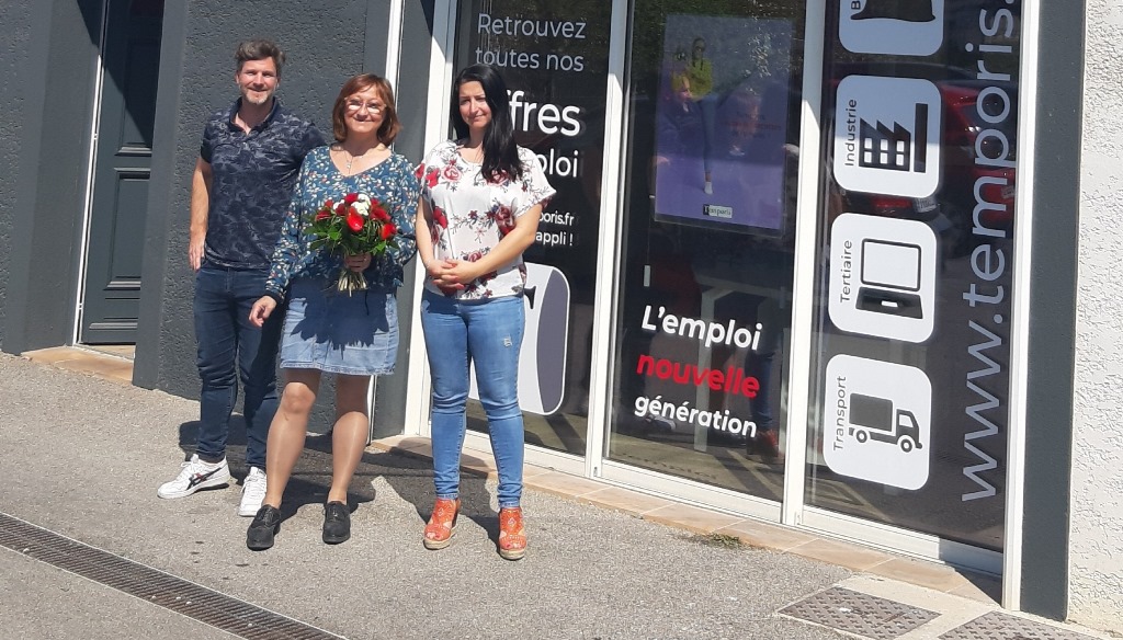 Danielle Courdouan, franchisée Temporis à Six-Fours-Les-Plages