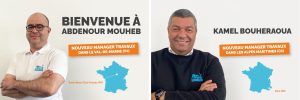Abdenour Mouheb et Kamel Bouheraoua, franchisés Avenir Rénovations