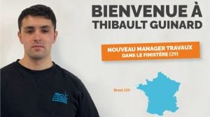 Thibault Guinard, franchisé Avenir Rénovations à Brest