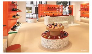 Intérieur boutique Kickers