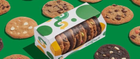 Un bar à cookie éphémère by Subway s’installe à Paris