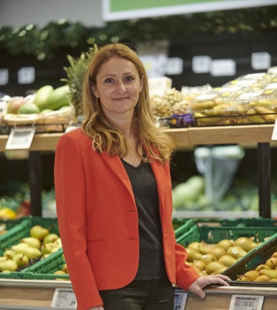 Portrait de Sylvaine Brunet, adhérente du réseau Intermarché