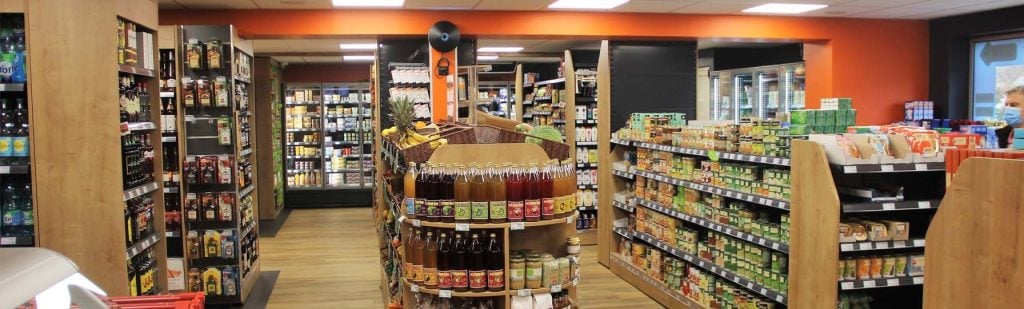 Intérieur magasin Coccinelle / Coccimarket