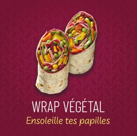 wrap recette l