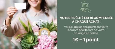 La franchise Le Jardin Des Fleurs récompense ses clients fidèles