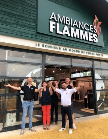 ouverture franchise Ambiances Flammes à Cholet