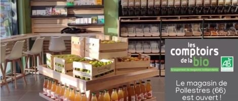 Coup d&rsquo;oeil sur le réseau Les Comptoirs de la Bio