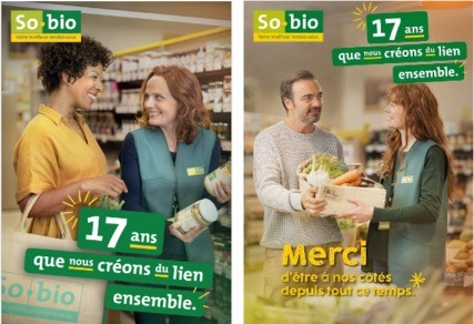 Nouvelle plateforme de marque So.bio