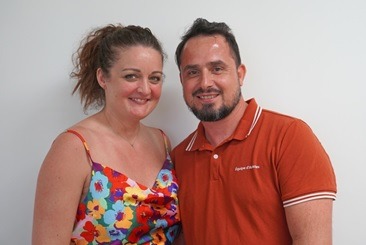 Stéphanie et Aurélien Wagner, franchisés La Mie Câline Compiègne