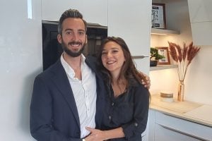 Rémi Colas et Bérénice Milcent, concessionnaires COMERA Cuisines