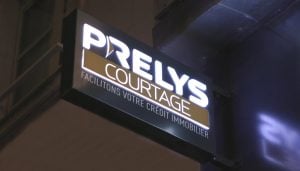 Enseigne Prelys Courtage