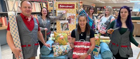 Déménagement et nouvelle ouverture chez Mondial Tissus