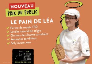 Léa Villarme, gagnante du Concours du Meilleur Apprenti Boulanger ANGE de France