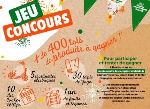 Les Comptoirs de la Bio jeu concours