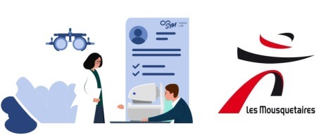 Le Groupement Les Mousquetaires lance une nouvelle offre de services optiques