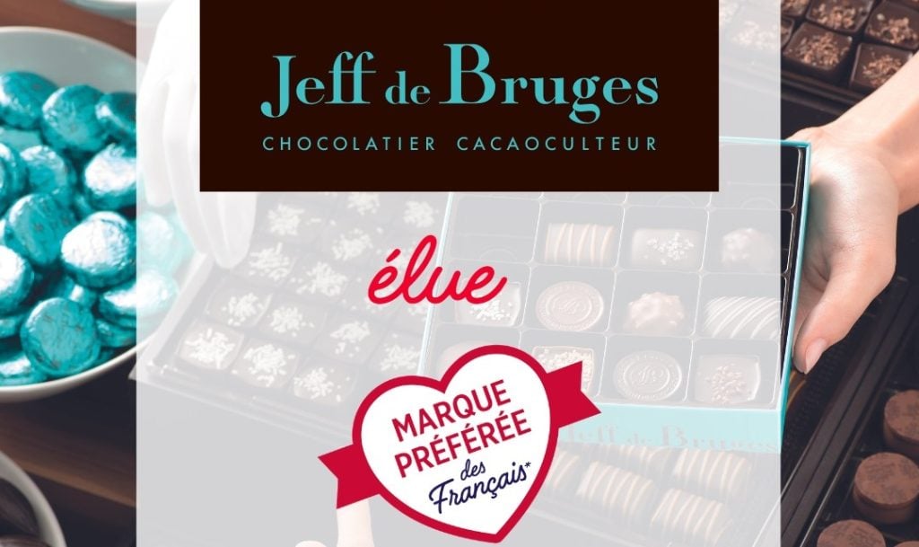 Jeff de Bruges élue Marque Préférée des Français