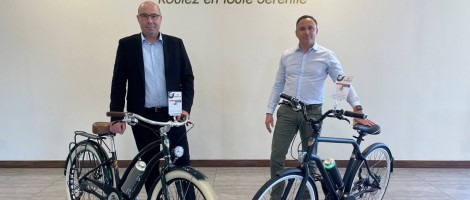 SiliGom élargit son offre de service en proposant les vélos électriques