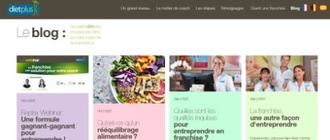 La franchise dietplus renforce sa communication numérique