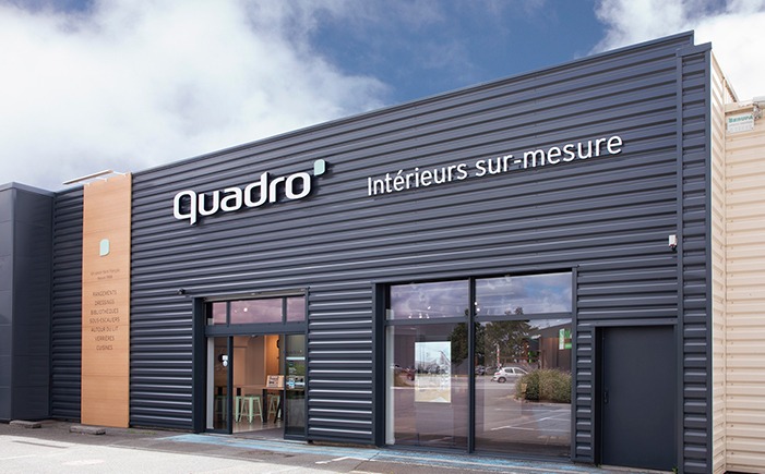 Devanture magasin Quadro