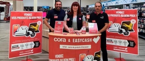 Easy Cash ouvre un nouveau corner chez Cora