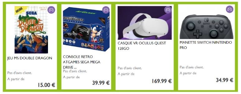 Cash Express, jeux vidéos et accessoires