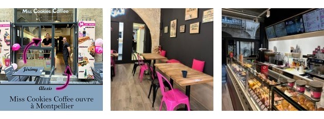 Franchise Miss Cookies Coffee Montpellier