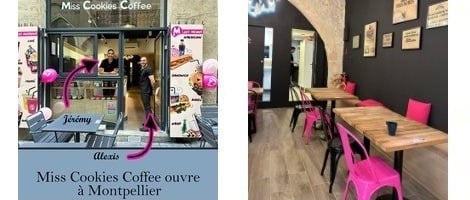 La franchise Miss Cookies Coffee débarque à Montpellier