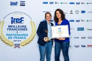 Virginie Defossez, lauréate du concours « Meilleurs franchisés et partenaires de France »