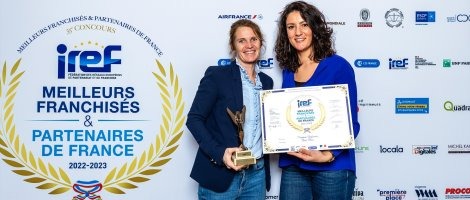Une franchisée du réseau dietplus décroche le Trophée de l’IREF
