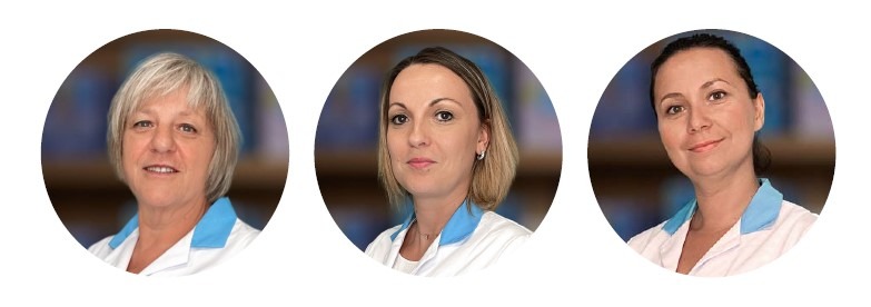 Nathalie Della Rosa, Christelle Héda et Céline Dailly, franchisées dietplus