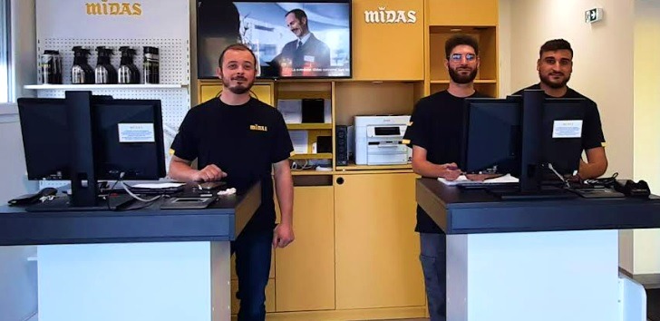Equipe franchise Midas L’Isle-Jourdain