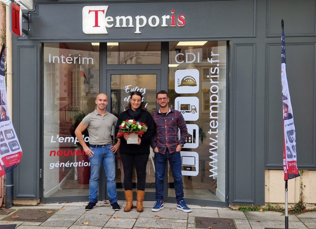 Equipe agence Temporis Quimperlé