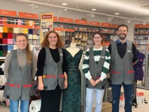 Equipe magasin Mondial Tissus de Montereau-Fault-Yonne