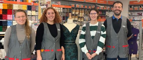 Les franchisés Mondial Tissus de Melun ouvrent un second magasin à Montereau-Fault-Yonne